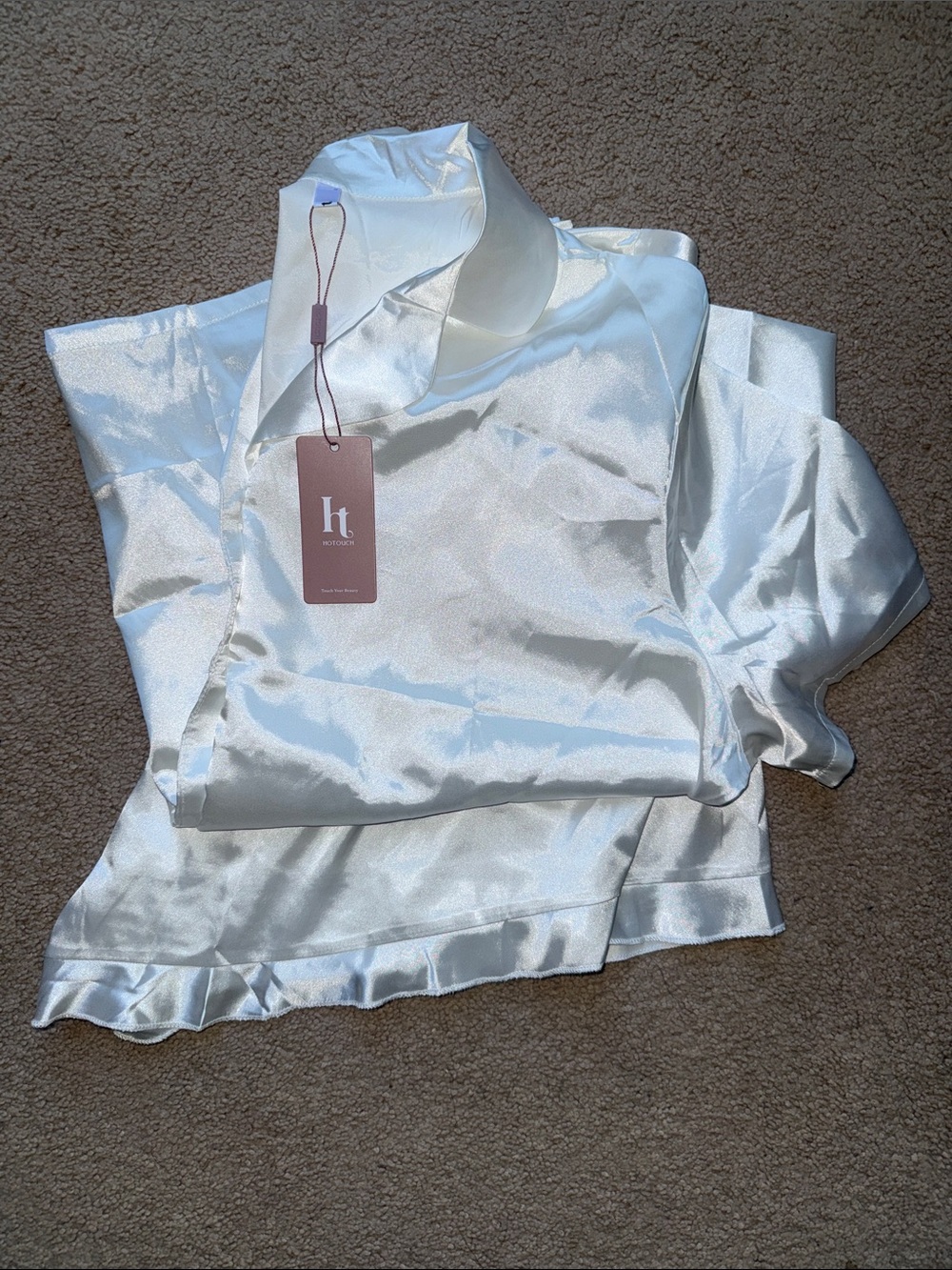 Satin White Women’s Pajamas